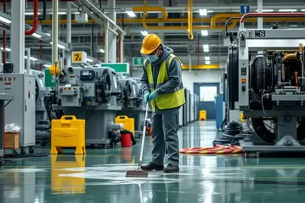 工場清掃施工事例