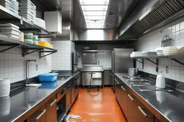 厨房清掃施工事例